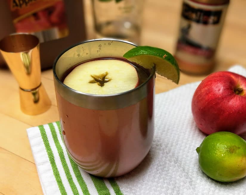 Apple Cider Moscow Mule Cocktail