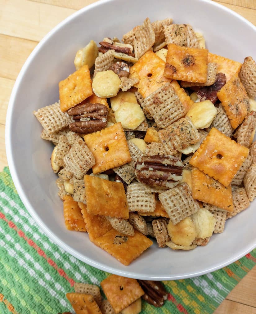 Cheesy Ranch Chex Party Mix