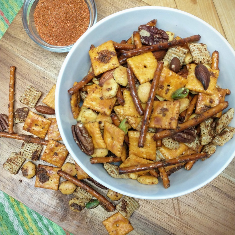 Recipe for BBQ Snack Mix