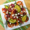 Citrus Avocado Salad with Pistachios and Goat Cheese