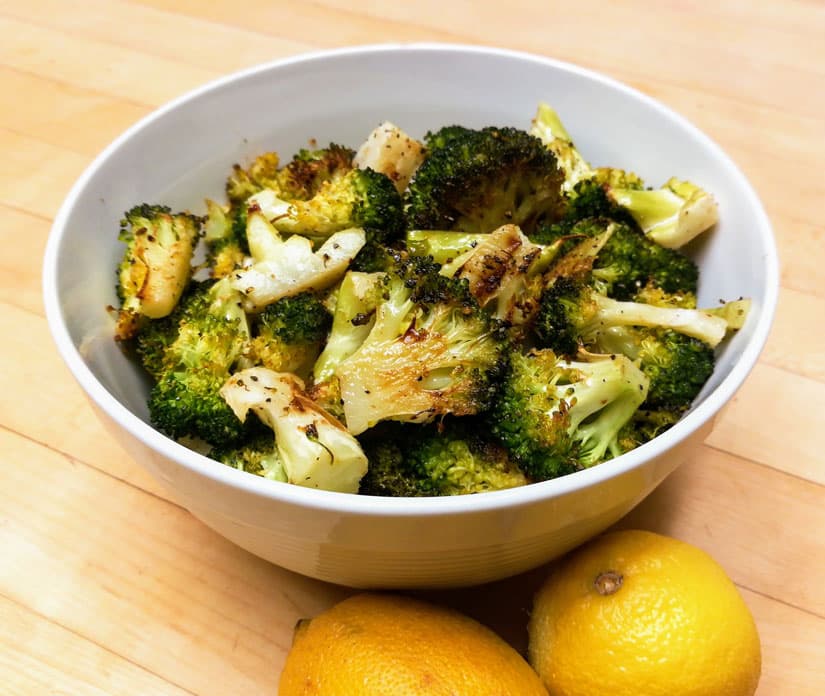 Easy Roasted Broccoli with Lemon