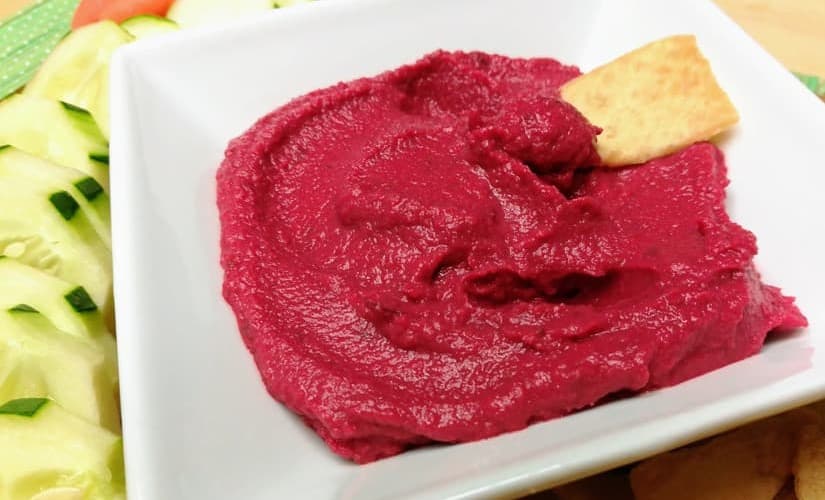 Chipotle and Roasted Beet Hummus Recipe