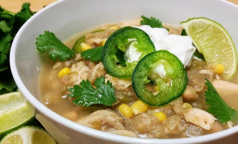 Crockpot White Chicken Chili Recipe