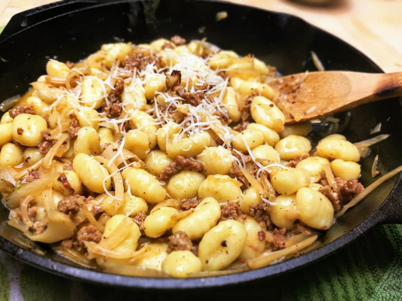 Gnocchi with Sausage and Fennel