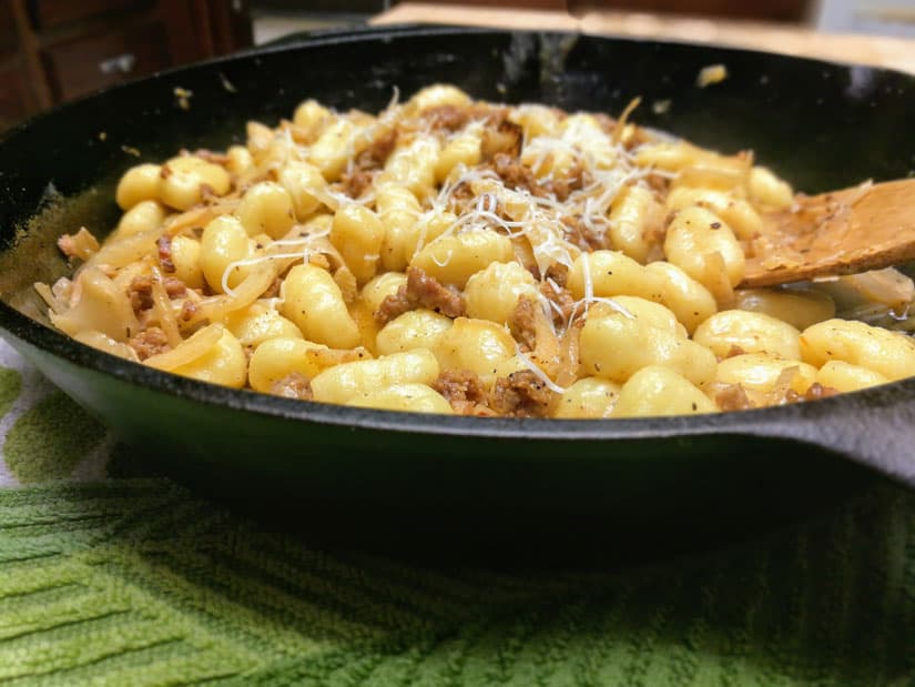 Gnocchi with Italian Sausage and Fennel 