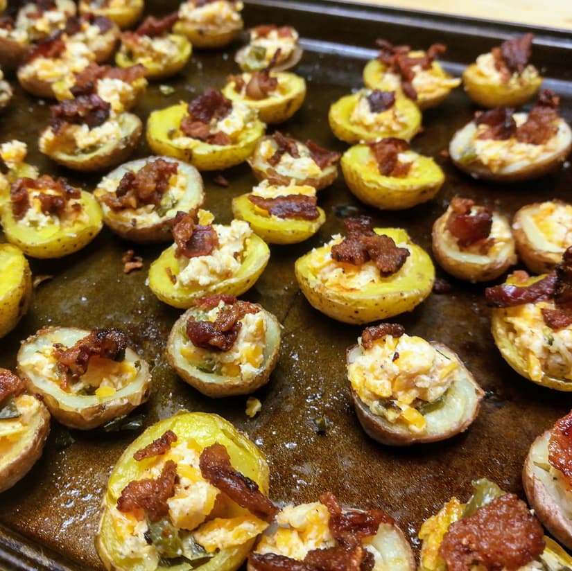 Jalapeno Popper Potato Skin Recipe