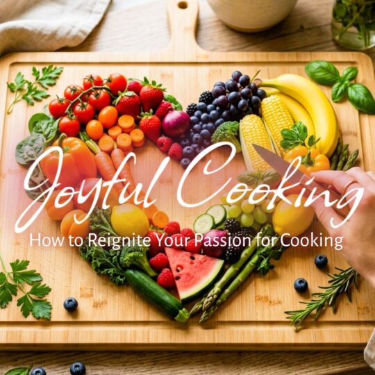 Joyful Cooking: How to Reignite Your Passion for Cooking at Home