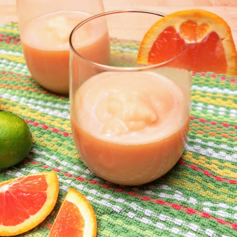 Frozen Orange Sherbet Margarita