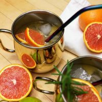 Rosemary Citrus Moscow Mule