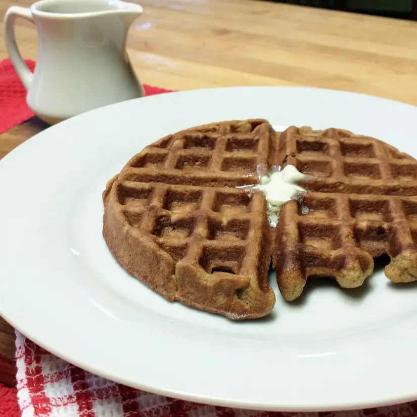Light and Fluffy Gingerbread Waffle Recipe