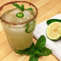 Refreshing Spicy Cucumber Coconut Water Margarita