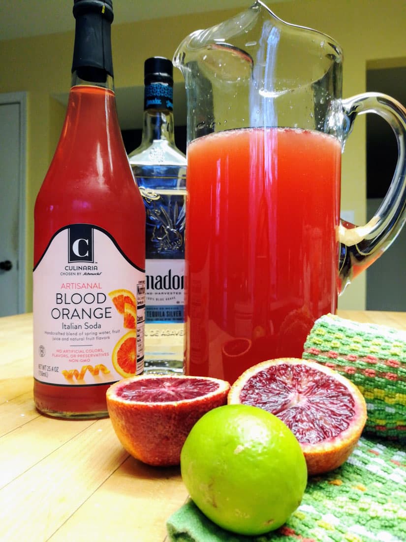 Strawberry Blood Orange Margarita Recipe