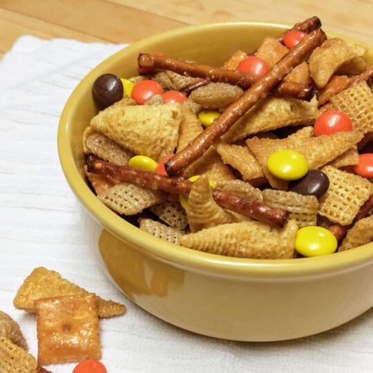 Sweet and Salty Chex Mix Namaste Home Cooking