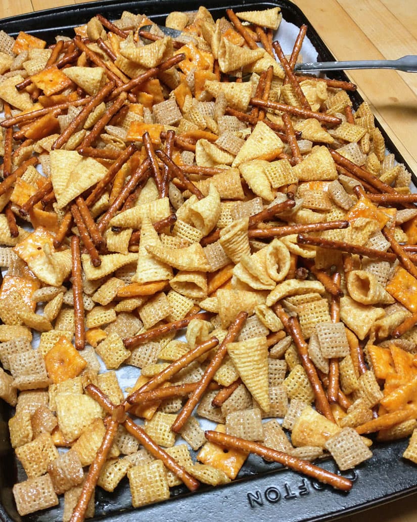 Sweet & Salty Party Snack Mix Recipe