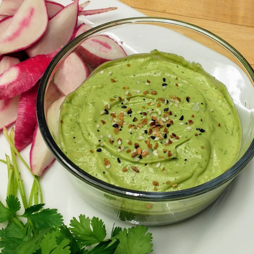 Easy Avocado Dip with Tahini