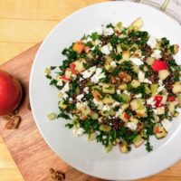 Walnut, Apple, and Kale Power Salad Recipe