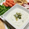 Whipped Feta Dip with Artichokes & Kale